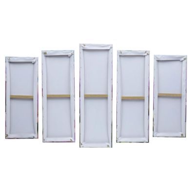 Картина модульная на подрамнике "Тюльпаны" 125х80 см (2-25х63, 2-25х70, 1-25х80)