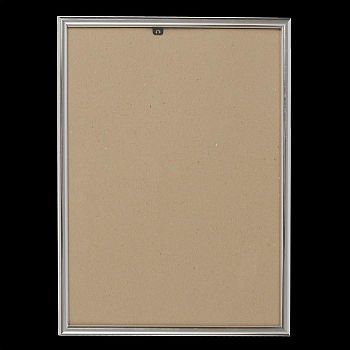 Фоторамка пластик 30х40 см серебро