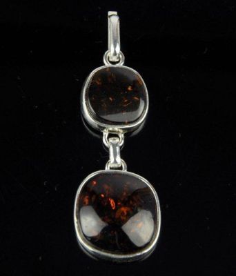 Кулон Янтарь "Влияние" арт.ЯК-327