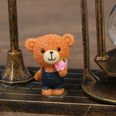 Песочные часы "Уличный фонарик", сувенирные, с подсветкой, 15.5 х 6.5 х 15.5 см, микс