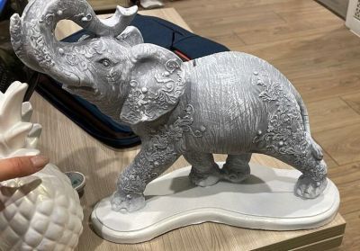 Копилка "Слон", антик (33 х 20 х 36 см)