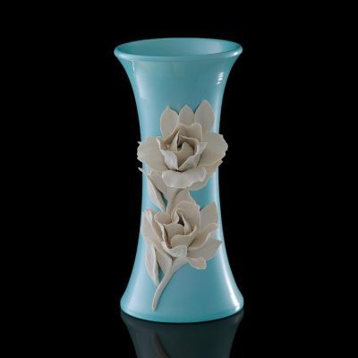 Ваза Stretto Seleste, лазурная