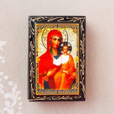 Шкатулка «Иконы», 6×9 см, лаковая миниатюра, микс