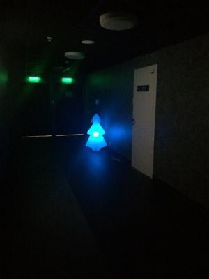 Елочка с подсветкой на пульте д/у (h=110см)