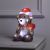 Светодиодная фигура «Медвежонок в шапке» 21 × 11 × 11 см, акрил, 20 LED, батарейки ААх2 (не в комплекте), свечение белое