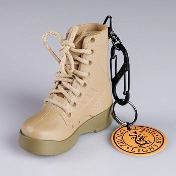 Зажигалка "Ботинок" с открывашкой, газ, пьезо, 7х7х2.5