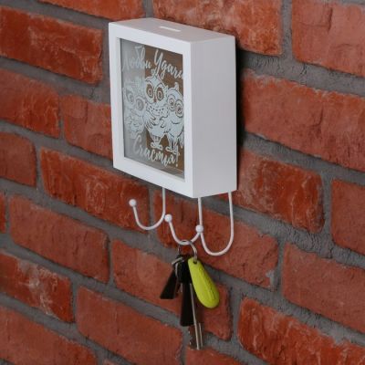 Ключница - копилка "Любви, удачи, счастья"