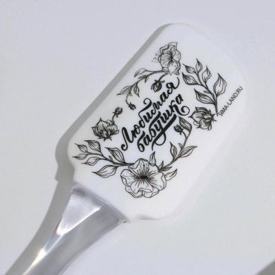 Силиконовая лопатка «Любимая бабушка», 5 × 24 см