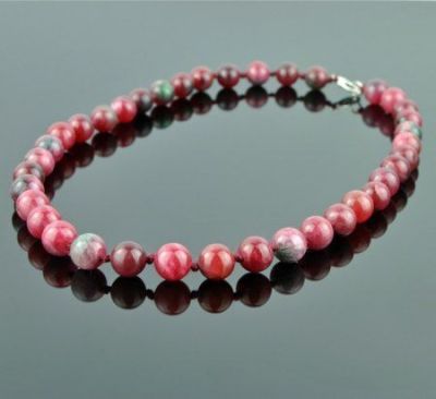 Бусы из имитации турмалина "Классика №10" арт.НТУ-1(10)-48-1