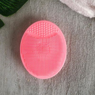 Спонж для умывания «Красотень», ярко-розовый, 6,5 х 5 см