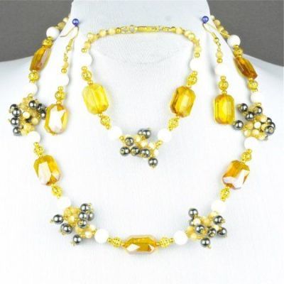 Бусы  "Сахара" арт.ВАС-1114