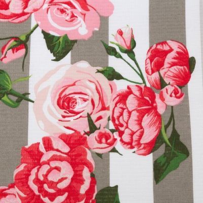 Полотенце вафельное "Полоса" 35х60 см, лён, 160 гр/м, хл,