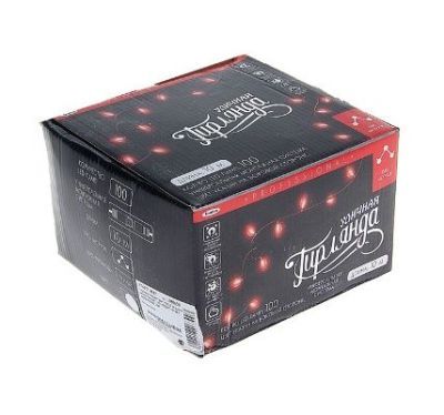 Гирлянда "Метраж" уличная (Д: 10 м, 3W, синий)