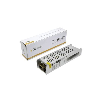 Блок питания SWG для светодиодной ленты 12 В, 300 Вт, IP20
