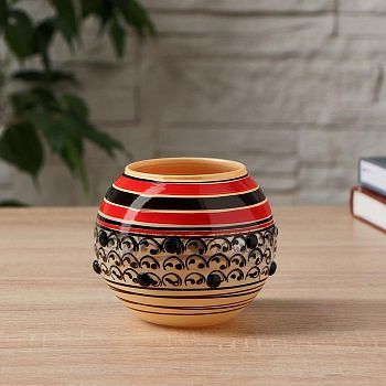 Ваза "Эльдорадо" h-10,5х12см d-7,5см