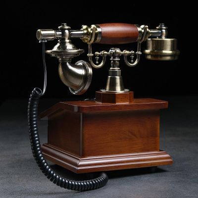 Телефон-ретро с ящичком №3 (17 х 17 х 26 см)