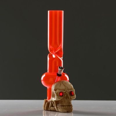 Бонг "Череп", микс, 34 см