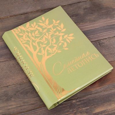 Родословная книга нашей семьи "Семейная летопись", 30 листов на пружине (29 х 25 см)
