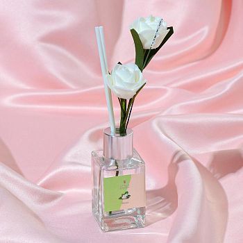 Диффузор ароматический с цветком "Классика", 50 мл, жасмин, "Богатство Аромата"