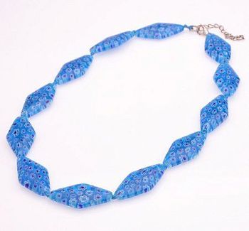 Бусы Муранское стекло  "Камелия" арт. П2581