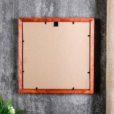 Фоторамка с 20 25х25 см, махагон