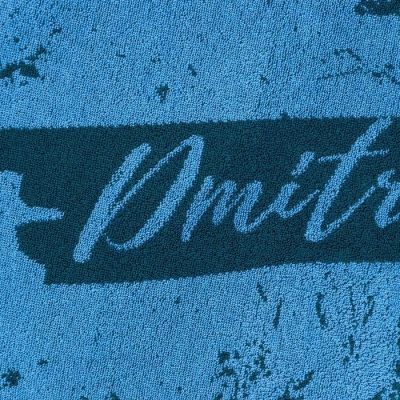 Полотенце именное махровое Этель "Дмитрий" синий, 50х90см, 100% хлопок, 420гр/м2