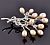 Брошь "Веточка" бшНЖМ-287