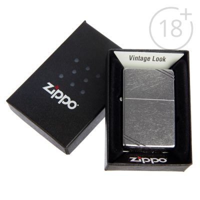 Зажигалка ZIPPO 267 Replica с покрытием Street Chrome