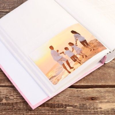 Фотоальбом на 200 фото 10х15 см "Птичьи трели и цветы" в коробке МИКС 26,5х20,7х5,5 см