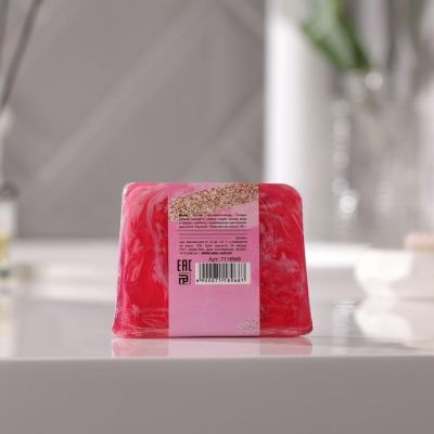 Мыло «Сияй» 100 г, вишневый флирт