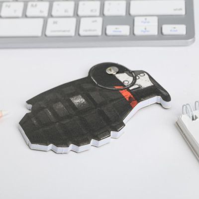 Набор "Настоящему герою", блокнотик и ручка - граната