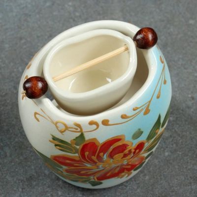 Аромалампа "Котелок" роспись микс