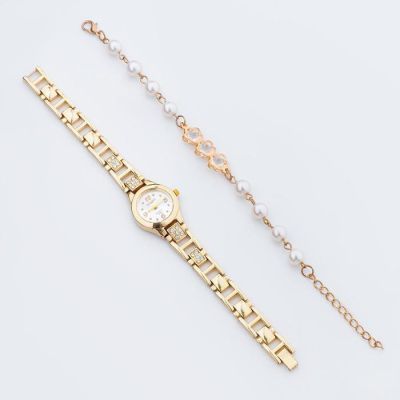 Подарочный набор 2 в 1 "Bajul": наручные часы и браслет