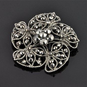 Брошь "Мадам" бшС-544