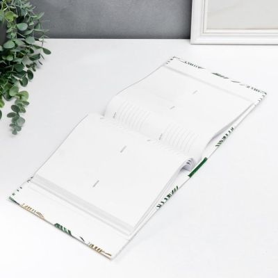 Фотоальбом "Пальмовые листья" на 200 фото, 50 листов, 10х15 см