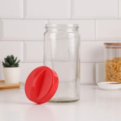 Банка "Счастлив тот,кто счастлив дома" 1,5л