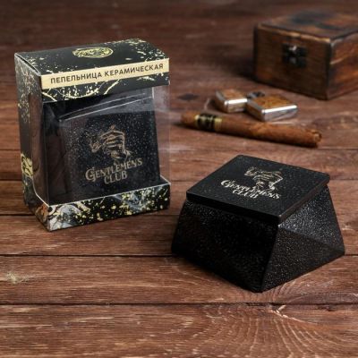 Пепельница «Gentlemen's club», 9,5 х 6 см