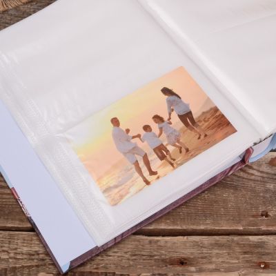 Фотоальбом на 200 фото 13х18 см "Улица и очки" в коробке МИКС 29,5х23,5х5,5 см