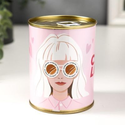 Носки в банке "Для стильного look-a"  (женские, цвет микс)