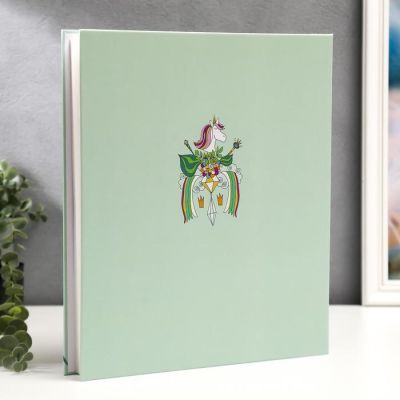 Фотоальбом на 500 фото "Единороги" в коробке 34,8х30,2х5,9 см