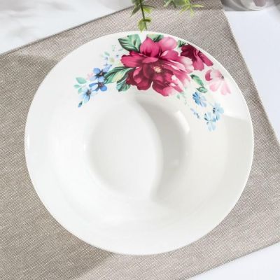 Миска «Мак пурпурный пион», 500 мл, d=20 см