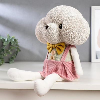 Копилка полистоун "Собачка в сарафане" МИКС 38х19х14 см