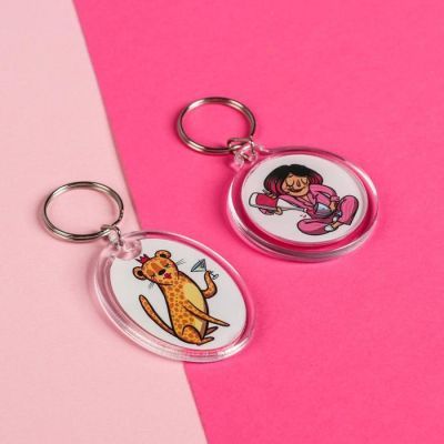 Набор брелоков «Чокнутые вместе», 12 х 16 см