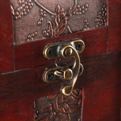 Шкатулка дерево под бутылку "Цветение" 34х12х12,5 см