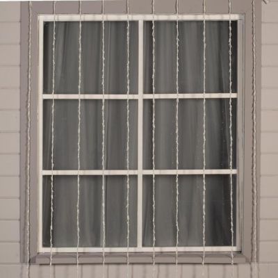 Гирлянда «Водопад» 2 × 3 м, IP44, УМС, белая нить, 800 LED, свечение белое, 8 режимов, 220 В