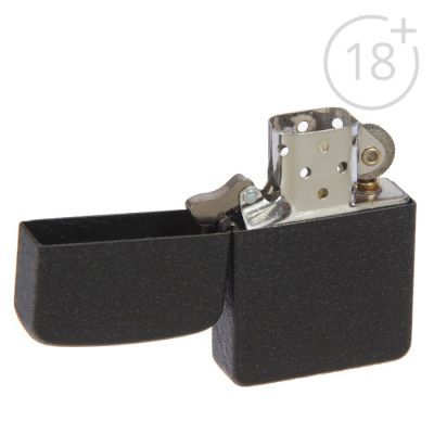 Зажигалка ZIPPO 28582 Replica с покрытием Black Crackle