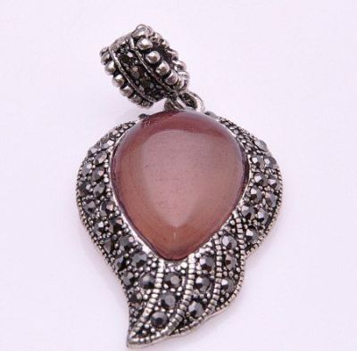 Подвеска Халцедон "Балет" арт. пНХЦ-1265