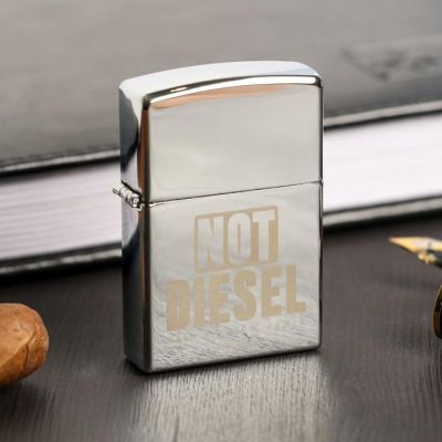 Зажигалка импульсно-дуговая "Not diesel", 5,5 х3,5х1,5 см