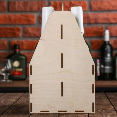 Ящик для пива "Поздравляю с 23 февраля"