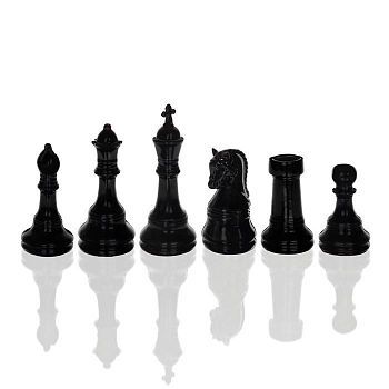 Шахматные фигуры, набор 6 шт., чёрные